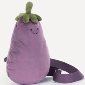 Jellycat Amuseables Aubergine Bum Bag BNWT Authentic